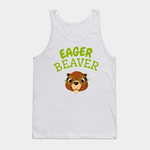 Eager Beaver Tank Top by Ramateeshop